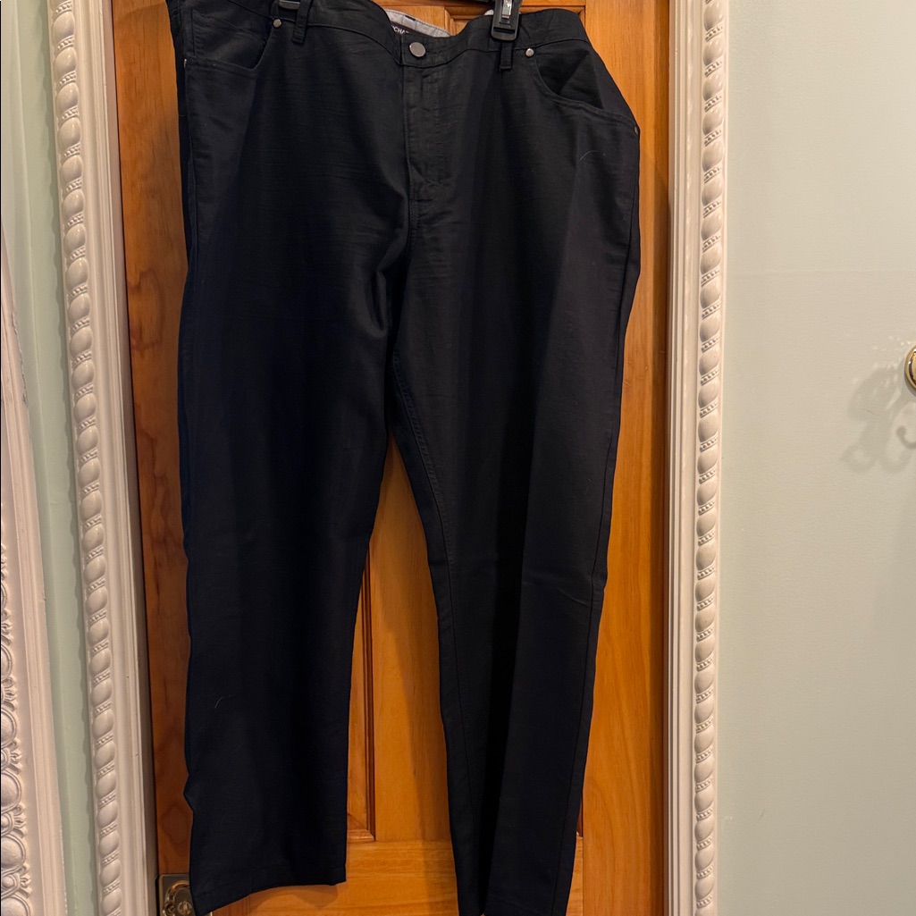 Michael Kors Black Men's Linen Pants